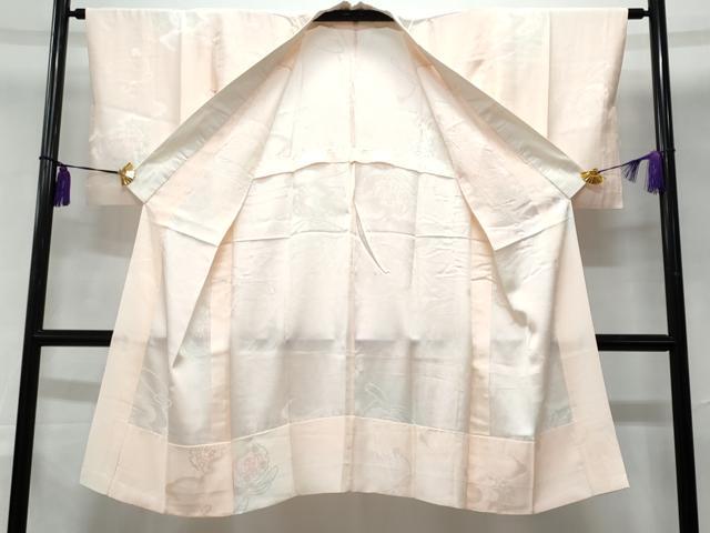 平和屋着物■長襦袢 無双仕立て 鏡裏地紋 暈し染め 正絹 逸品 CABB7759fb
