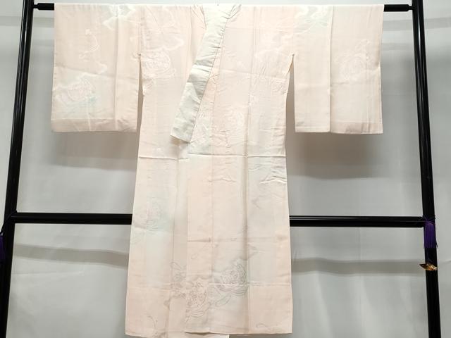 平和屋着物■長襦袢 無双仕立て 鏡裏地紋 暈し染め 正絹 逸品 CABB7759fb