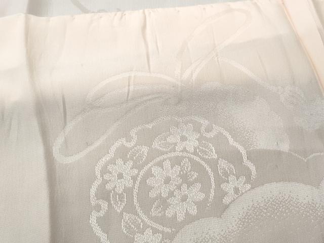 平和屋着物■長襦袢 無双仕立て 鏡裏地紋 暈し染め 正絹 逸品 CABB7759fb