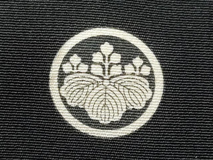 平和屋着物■豪華黒留袖 駒刺繍 飛鶴吉祥花文 金彩 正絹 逸品 CABB7783fb