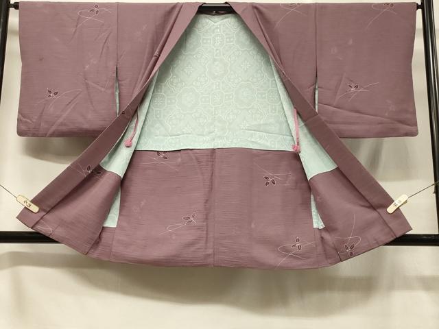 平和屋着物＃羽織　舞葉文　正絹　逸品　CABB8035in