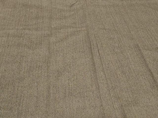 平和屋着物＃男性　和装コート　角袖　縞　ロング丈　ウール　CABB8141in