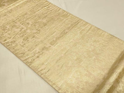 平和屋着物◎六通柄袋帯 市松霞文 金糸 鈴乃屋扱い 正絹 逸品 CABB8328in
