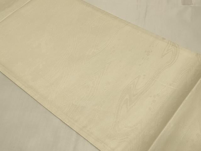 平和屋着物◎六通柄袋帯　遠山花丸文　金銀糸　正絹　逸品　CABB8363in