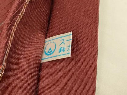 平和屋着物◎太鼓柄袋帯 唐織 立波草花文 金糸 鈴乃屋扱い 正絹 逸品 CABB8396in