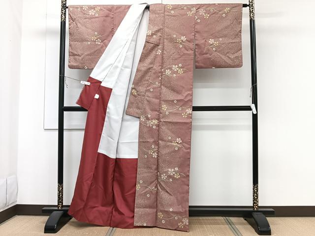 平和屋着物■小紋 舞花間道 洗える着物 CABB8455xi