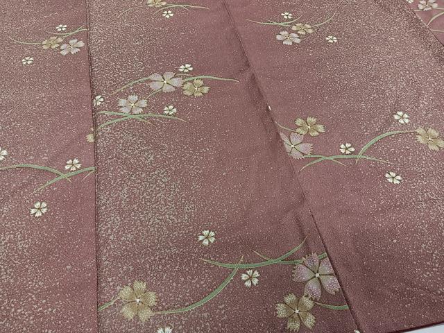 平和屋着物■小紋 舞花間道 洗える着物 CABB8455xi