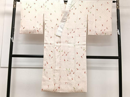 平和屋着物■長襦袢　袷　瓢箪　正絹　逸品　CABB8493xi