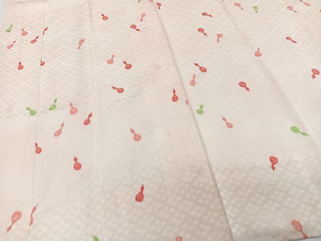 平和屋着物■長襦袢　袷　瓢箪　正絹　逸品　CABB8493xi