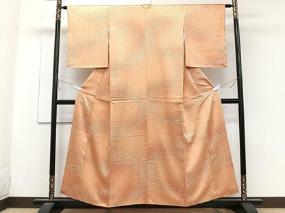 平和屋着物■上質な小紋 霞文 正絹 逸品 CABB8714xi