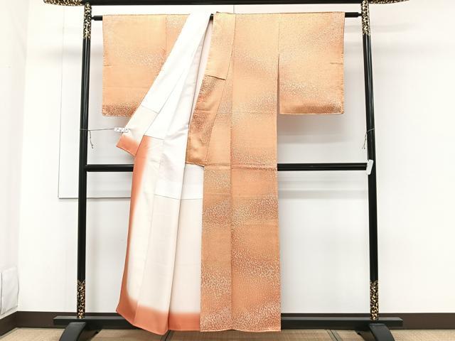 平和屋着物■上質な小紋 霞文 正絹 逸品 CABB8714xi