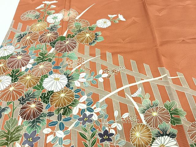 平和屋着物■訪問着 花籬 金彩 正絹 逸品 CABB8757xi