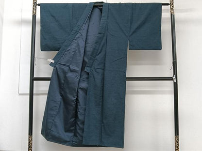 平和屋着物■男性　紬　褐返色　正絹　逸品　CABB8774xi