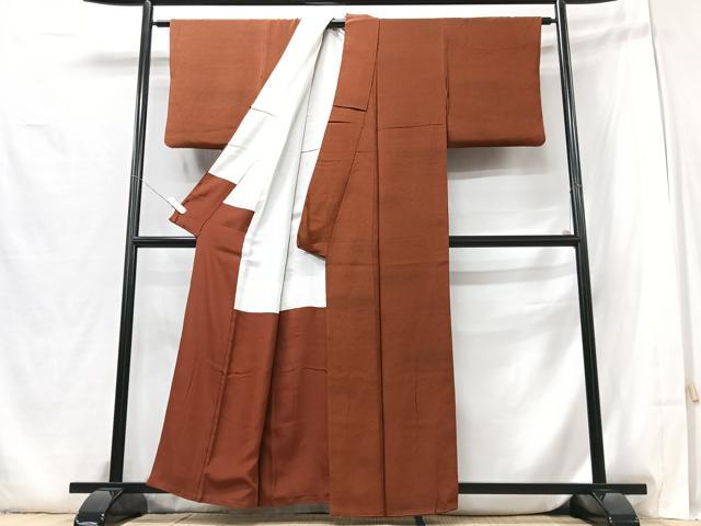 平和屋着物■上質な小紋 霞文 正絹 逸品 CABB8913xe