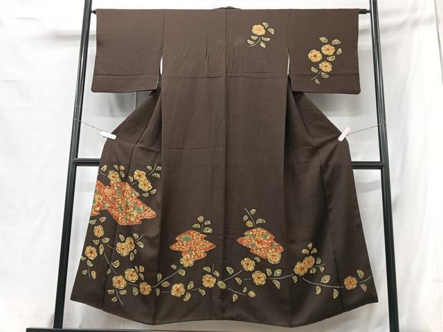 平和屋着物■訪問着 辻が花 正絹 逸品 CABB8929xe