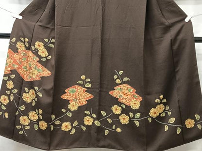 平和屋着物■訪問着 辻が花 正絹 逸品 CABB8929xe