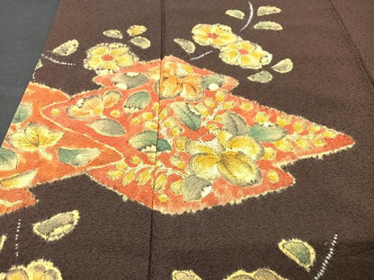 平和屋着物■訪問着 辻が花 正絹 逸品 CABB8929xe