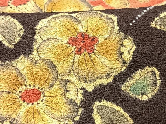 平和屋着物■訪問着 辻が花 正絹 逸品 CABB8929xe