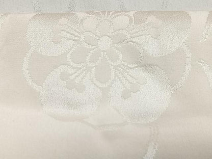 平和屋着物■長襦袢　無双仕立て　舞花文　正絹　逸品　CABB8944xe