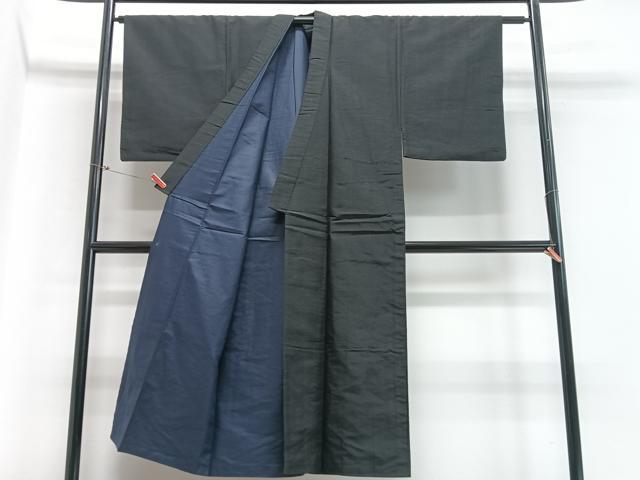 平和屋着物■男性 紬 霞文 正絹 逸品 CABB8952xe