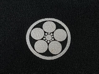平和屋着物■豪華黒留袖　駒刺繍　絵皿鳳凰花文　金彩　正絹　逸品　CABB9073xe