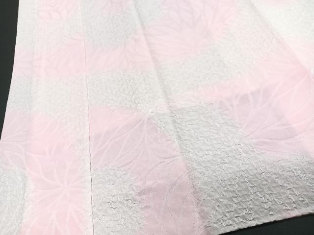 平和屋着物■長襦袢　袷　絞り　菊　正絹　逸品　CABB9081xe