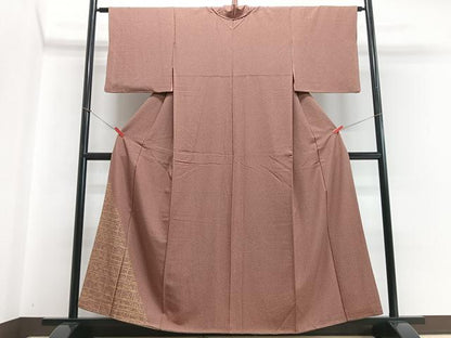平和屋着物■訪問着 花籬文 たたき染め 正絹 逸品 CABB9126xe