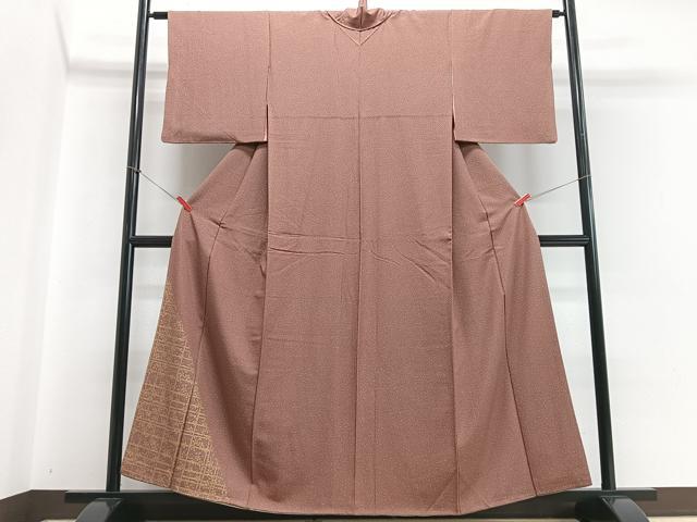 平和屋着物■訪問着 花籬文 たたき染め 正絹 逸品 CABB9126xe