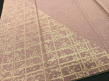 平和屋着物■訪問着 花籬文 たたき染め 正絹 逸品 CABB9126xe