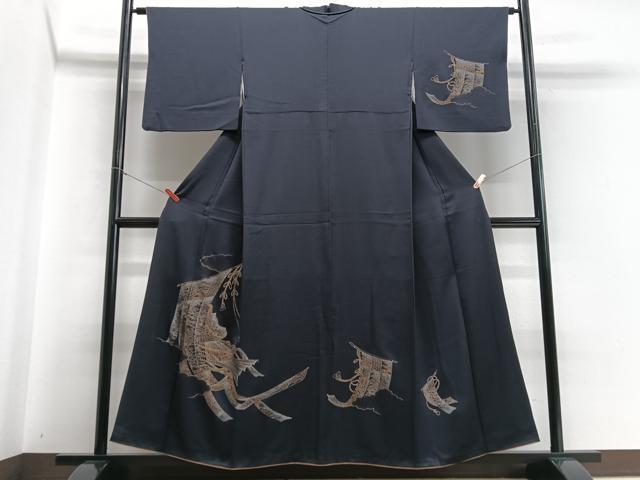 平和屋着物■訪問着 几帳 金彩 正絹 逸品 CABB9132xe