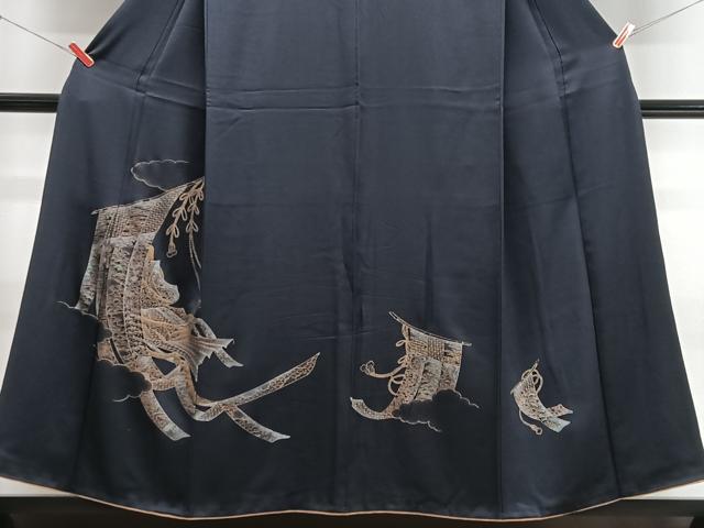 平和屋着物■訪問着 几帳 金彩 正絹 逸品 CABB9132xe