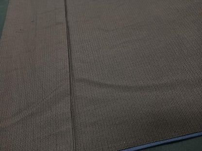 平和屋着物■男性　紬　霞文　藍鉄色　正絹　逸品　CABB9139xe