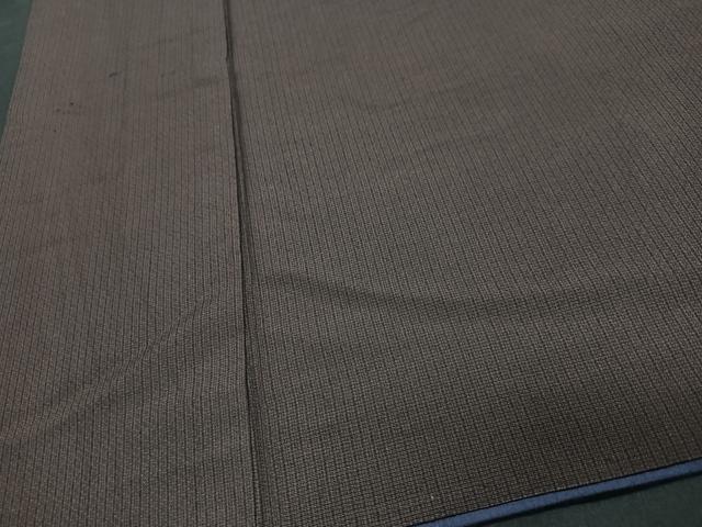 平和屋着物■男性　紬　霞文　藍鉄色　正絹　逸品　CABB9139xe
