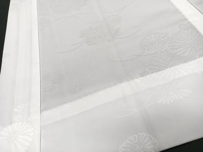平和屋着物■長襦袢　無双仕立て　草花文　洗える着物　CABB9148xe