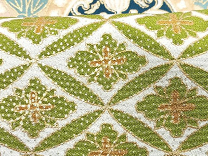 平和屋着物■豪華黒留袖　駒刺繍　吉祥花文　金彩　正絹　逸品　CABB9167xe