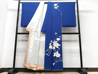 平和屋着物■訪問着 枝花文 正絹 逸品 CABB9191xe