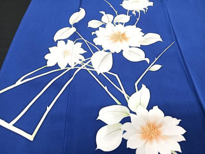 平和屋着物■訪問着 枝花文 正絹 逸品 CABB9191xe