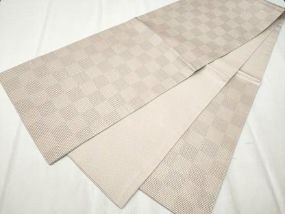平和屋着物●六通柄　京袋帯　ミミズク　月　正絹　逸品　CABB9203hy