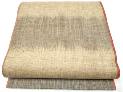 平和屋着物▽太鼓柄袋帯 スリーシーズン 春夏秋 櫛織 霞文 正絹 逸品 CABB9204hy