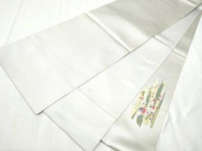 平和屋着物●西陣　とみや織物謹製　とみや帯　定道隆祥　隆祥の世界　太鼓柄袋帯　草原の輝き　正絹　逸品　CABB9208hy