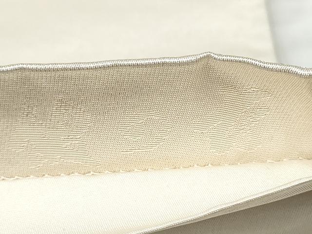 平和屋着物●西洞院辻が花　大脇一心　太鼓柄袋帯　銀糸　正絹　逸品　CABB9212hy