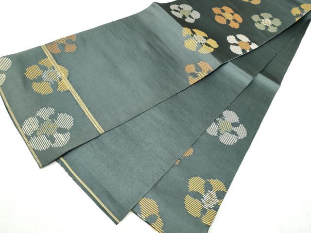 平和屋着物●龍村平蔵製　六通柄　本袋帯　名物裂挂子裂　正絹　逸品　CABB9222hy