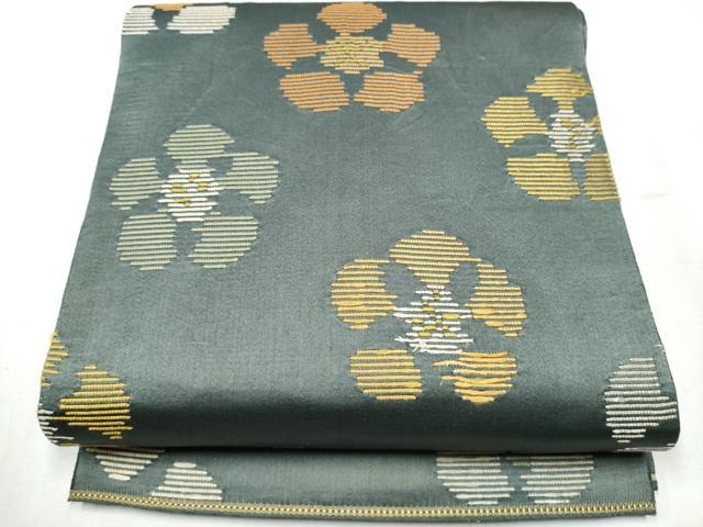 平和屋着物●龍村平蔵製　六通柄　本袋帯　名物裂挂子裂　正絹　逸品　CABB9222hy