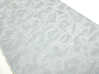平和屋着物●両面　太鼓柄袋帯　藍　丸文　正絹　逸品　CABB9235hy