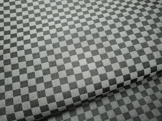 平和屋着物●全通柄袋帯　市松文様　正絹　逸品　CABB9257hy