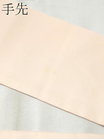 平和屋着物●塩瀬　九寸名古屋帯　手描き　地紙枝桜文　金彩　正絹　逸品　CABB9277hy