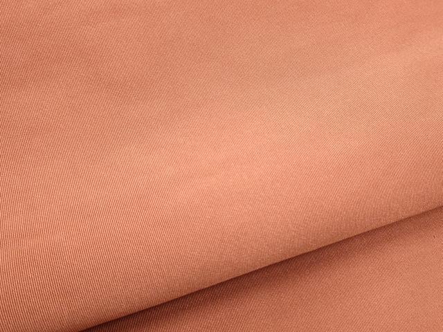 平和屋着物●爪掻き本綴れ　八寸名古屋帯　錆色　ワンポイント　花丸文　正絹　逸品　CABB9309hy