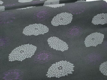 平和屋着物●六通柄　京袋帯　菊　正絹　逸品　CABB9313hy