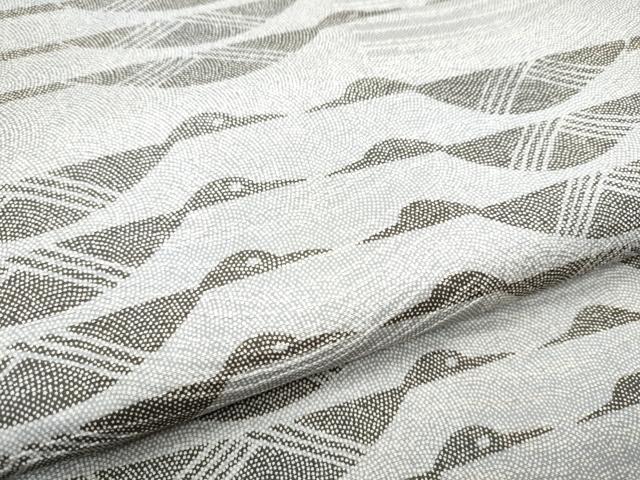 平和屋着物●両面　全通柄袋帯　飛鶴文　正絹　逸品　CABB9318hy