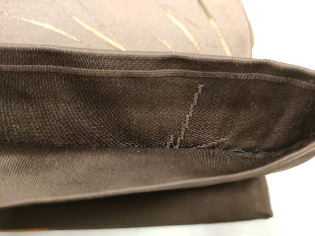 平和屋着物●世界的人形師 辻村寿三郎 ジュサブロー 六通柄袋帯 舞花文 金銀糸 正絹 逸品 CABB9347hy